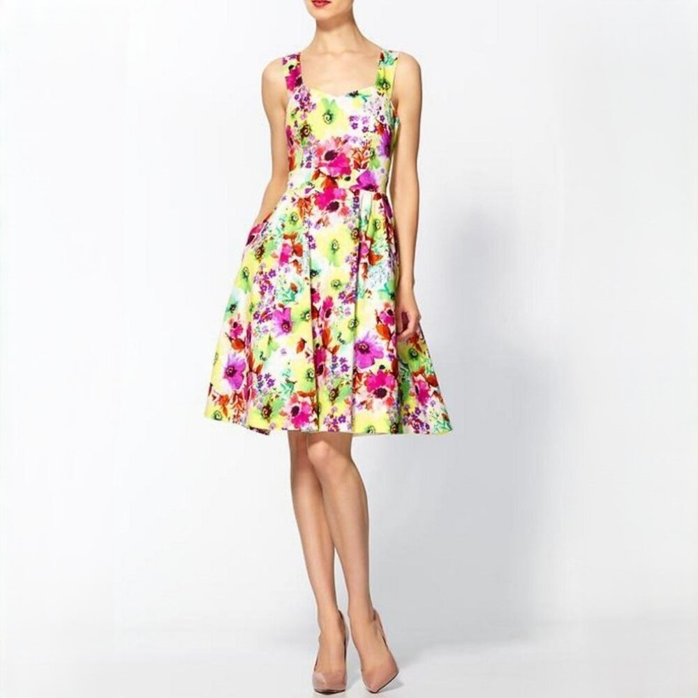 Rhyme and Echo Los Angeles Women's Secret Garden Floral Dress in size Medium